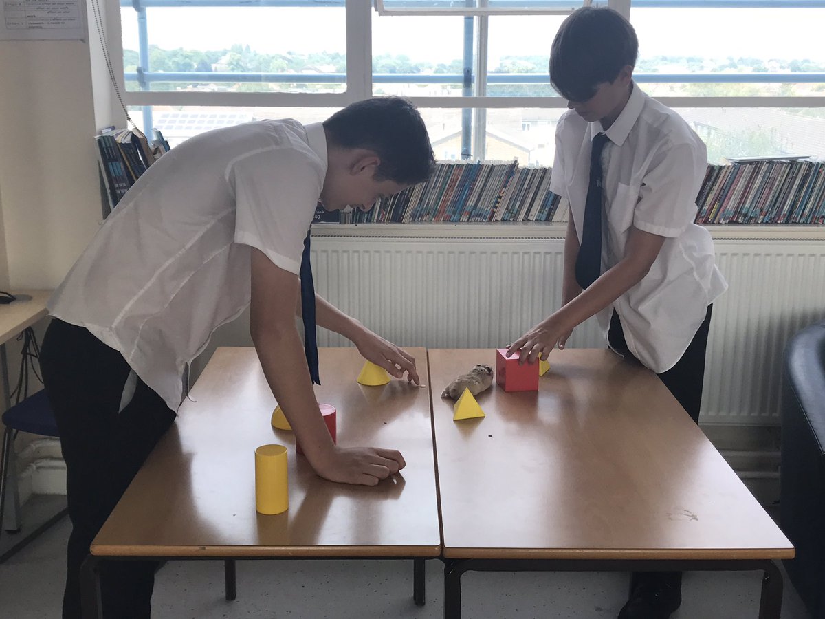 SirJaymoGriffin's tweet photo. As I'm unable to participate in sports day this year (pulled my HAMSTring) Max and Liam in Y8 kindly made me my very own obstacle course! https://t.co/ajcaodQn7H