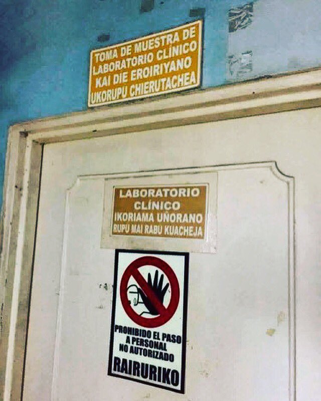 BuenaPracticaCo's tweet photo. Misión médica de inspección de San Antonio de Getucha, municipio #Milán, #Caquetá. Señales escritas en español y en lengua #Coreguaje 👏🏽🙌🏽🗣 https://t.co/cS9cGZblXo
