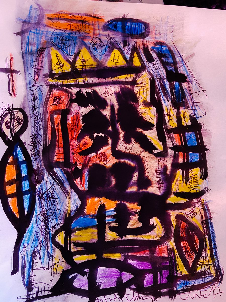 King Oups  !!! #doodleart#june17