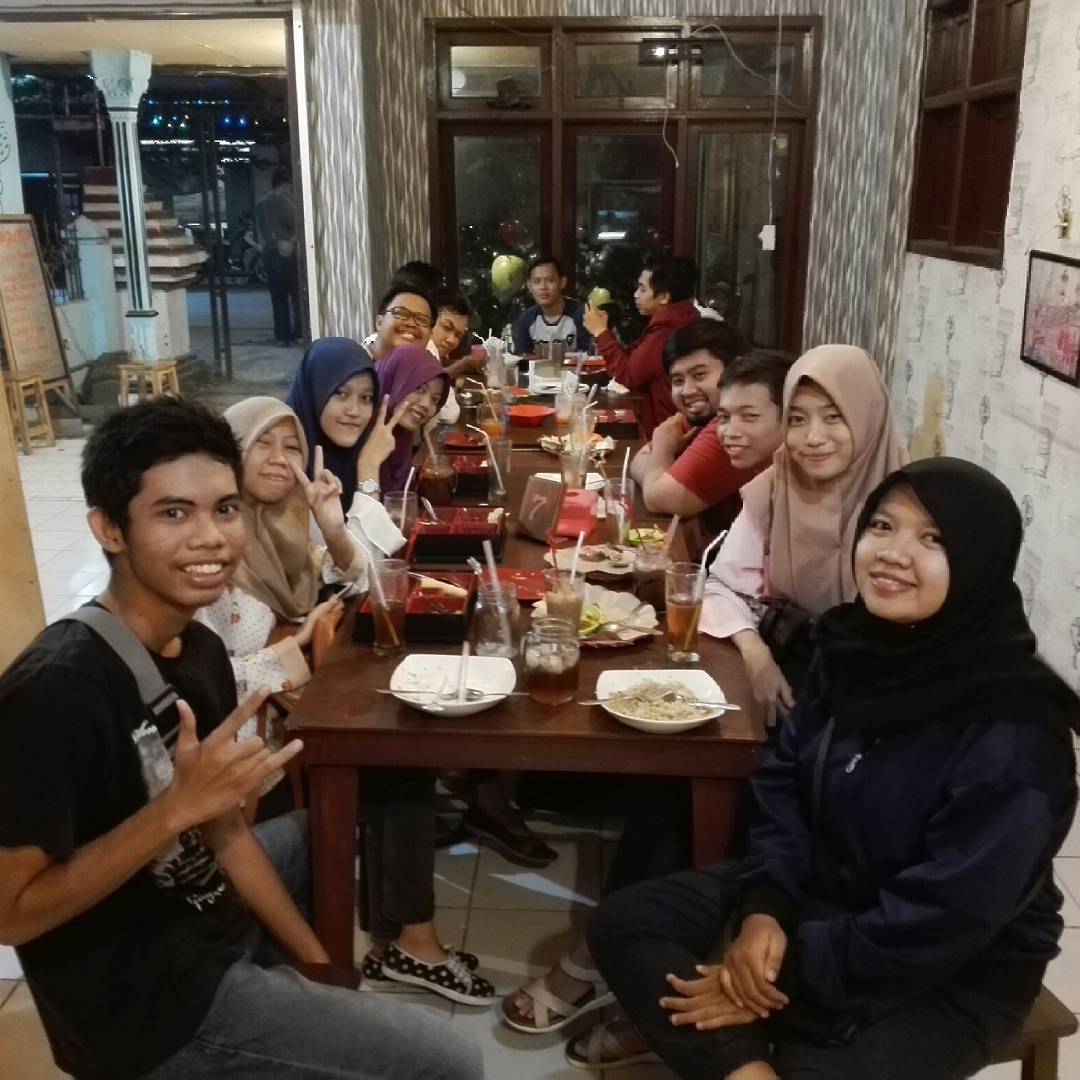 Buber sama keluarga besar angel wings 🙆