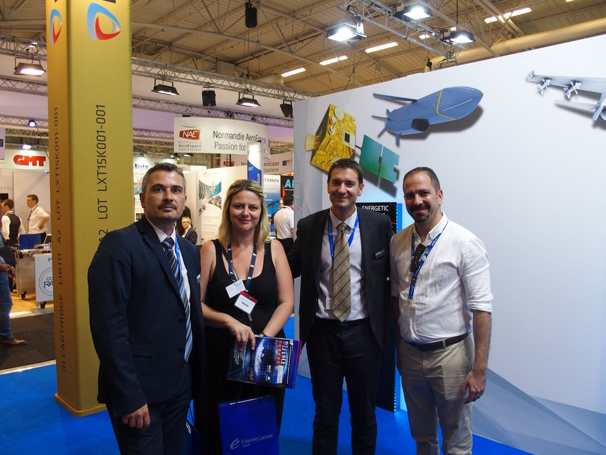 LACROIX_Defense's tweet photo. #PAS17 Delighted to welcome @DefenceTurkey Team on #LACROIXDefense booth to present Pyrotechnic Solutions & projects in Turkey https://t.co/sW5TGAs8w8