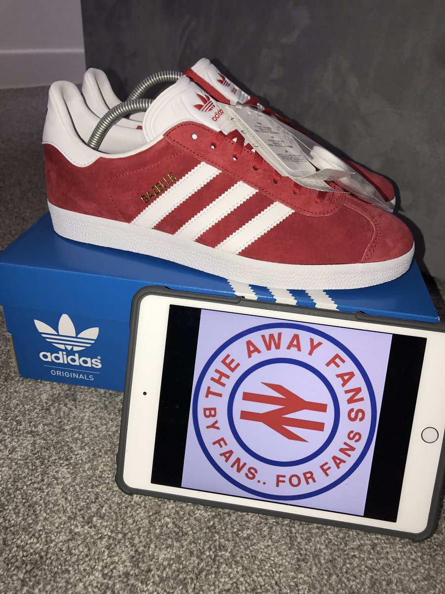 theawayfans's tweet image. When we reach 236k followers we will give away these brand new Adidas Gazelles. Simply RT &amp;amp; follow to enter. Good luck 👍🏻