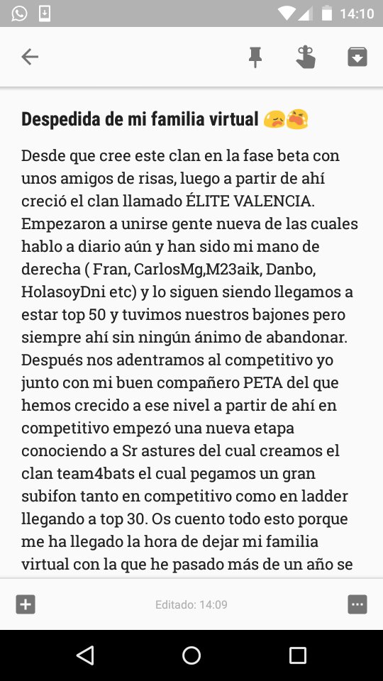Ruben10_Cr's tweet photo. Carta de despedida. Adiós familia 😭❤ @team4bats @petaseleccion @SrAstures @Invictvs_CR @RCarras_Invictv https://t.co/W1H03hqCyU