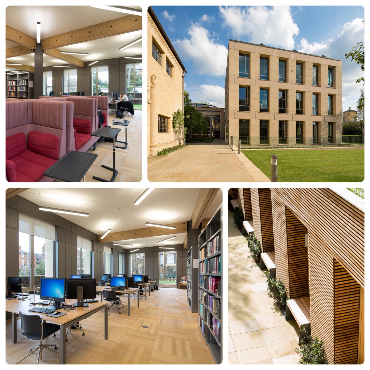 KingerleeLtd's tweet photo. Many thanks @OxfordArchitect for the use of these fantastic photos of the @StAnnesLibrary we recently completed in #Oxford. https://t.co/DixfBfy77b