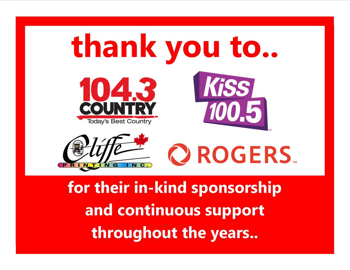 UnitedWay_SSM's tweet photo. THANK YOU TO OUR AMAZING MEDIA SPONSORS @Rogers @country1043 @CliffePrinting #GolfForACause #Charity #thankyou #grateful #uniteway https://t.co/M8iSRKY5dM