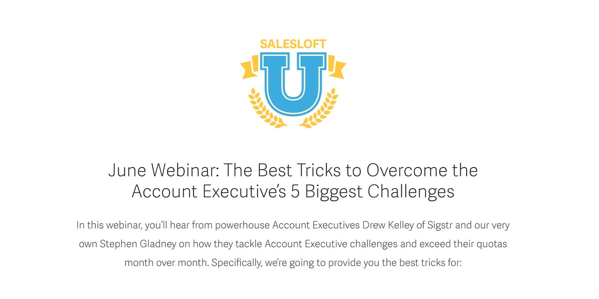 sigstr's tweet photo. Tune in this Thursday as our own @drewkelleyindy will be on this month's @SalesLoft webinar 🙌 https://t.co/KjKLD5fDO0 https://t.co/7JCTlQ73Vc