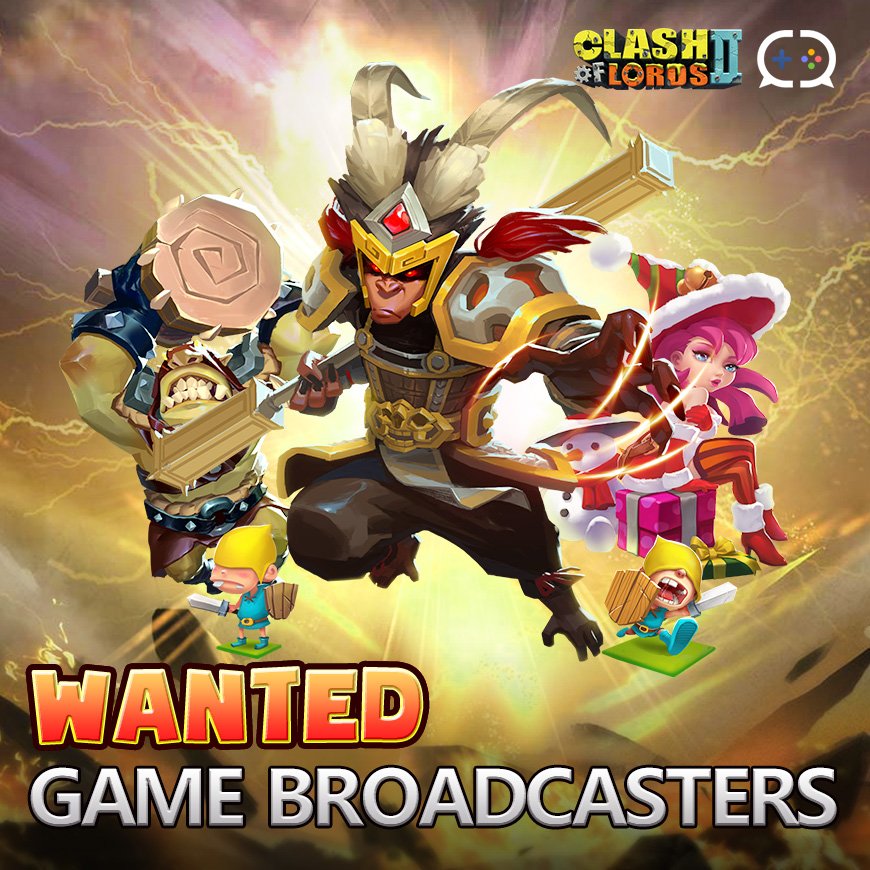 ClashOfLords2's tweet image. IGG social streaming app, WeGamers, is looking for broadcasters! Find out more: tl.gd/n_1spvi6n SIGN UP NOW: bit.ly/2spO67W