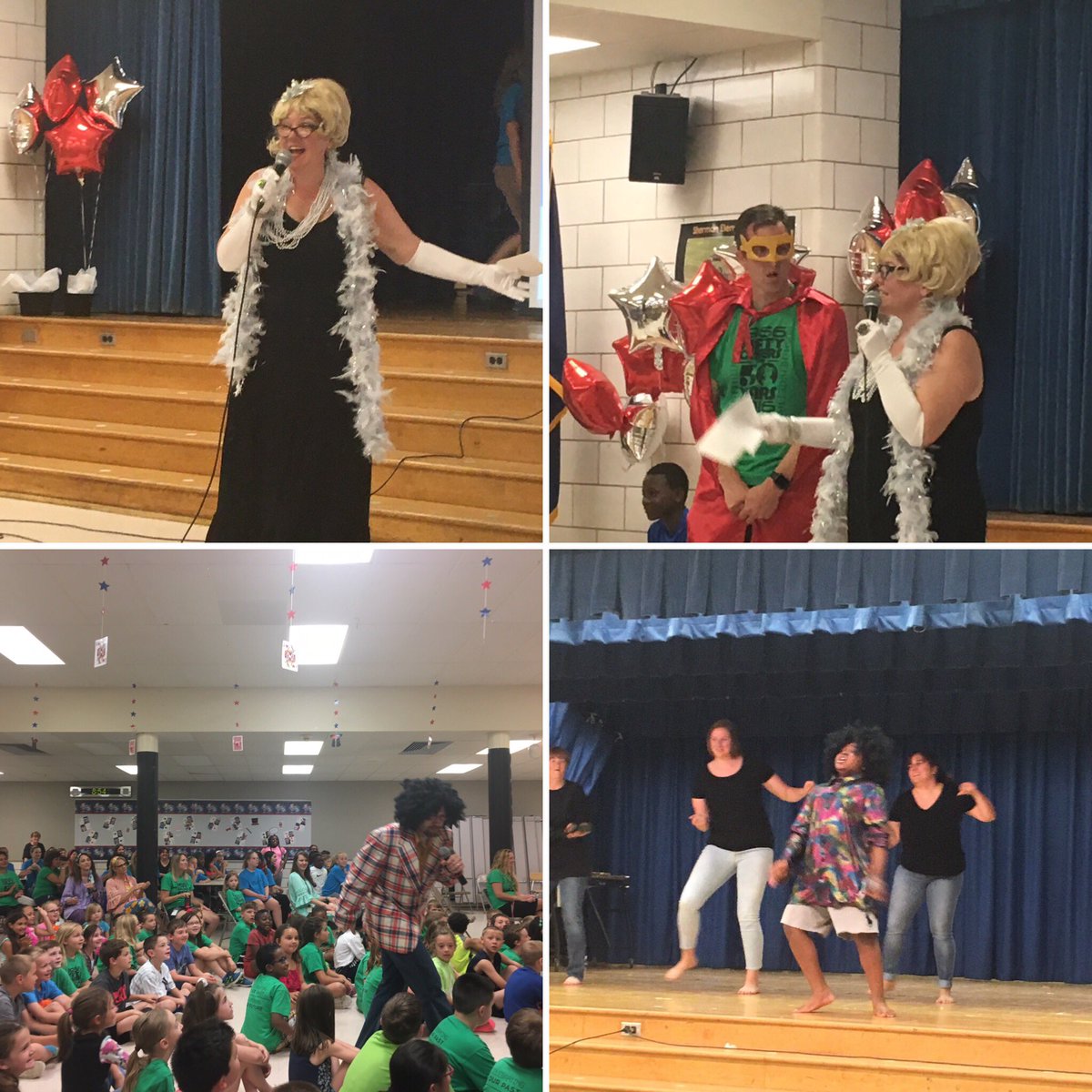 DebbyMacGowan's tweet photo. Such a fun morning for staff and Ss. I will so miss being a part of the Sherman Community next year. #lastdayofschool #newbeginnings https://t.co/KRds8S5iNz