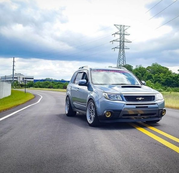 AJWPerformance's tweet photo. Some suspension upgrades on this #FXT. Who else is rocking a Forester?
#fozzy #fozzynation #subarunation #subaru #suspensiontuning #turbo https://t.co/YekrTBedIL