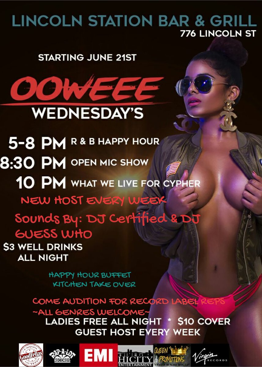 ImanAliece's tweet photo. HAPPY FIRST DAY OF SUMMER DENVER 
 ~ALL ARTIST WELCOME TO PERFORM~ 3$ WELL DRINKS 
LADIES FREE ALL NIGHT
10$ ATD 776 LINCOLN ST DENVER. https://t.co/hU5TVPWDeJ