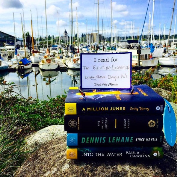 bookofthemonth's tweet photo. "#Ireadfor the exciting expedition!" - #botmmember https://t.co/TsFUqhAWeA