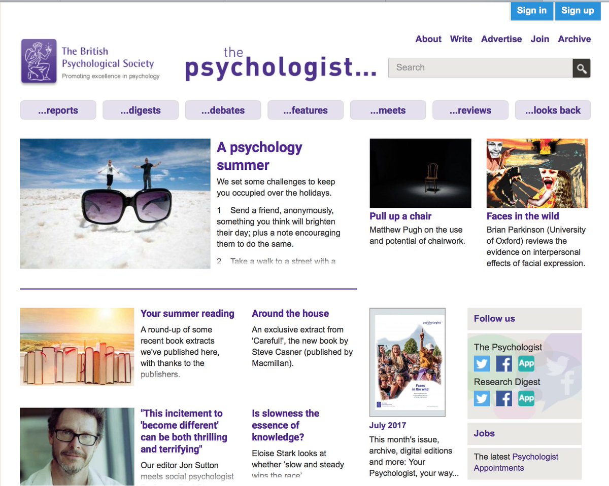 psychmag's tweet photo. SO MUCH new stuff at https://t.co/bhI5BP5943 #SummerReading #PsySummer #WednesdayWisdom #NationalWritingDay https://t.co/NNCxtQT6s7