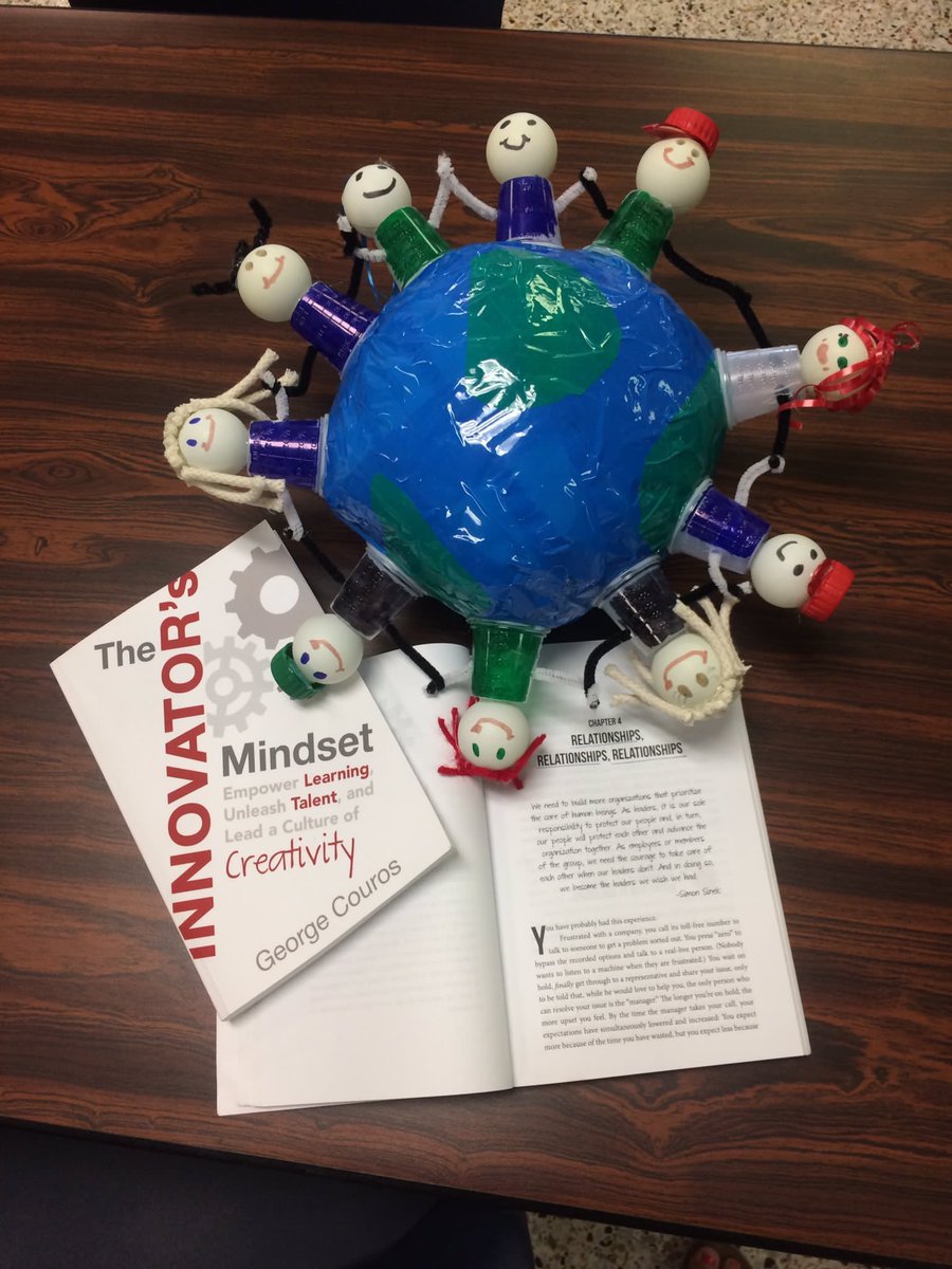 MrsMcDonaldMath's tweet photo. Relationships, relationships, relationships @gcouros #makerspace #InnovatorsMindset #p22 #gcsedu https://t.co/gJHkkcMDf5