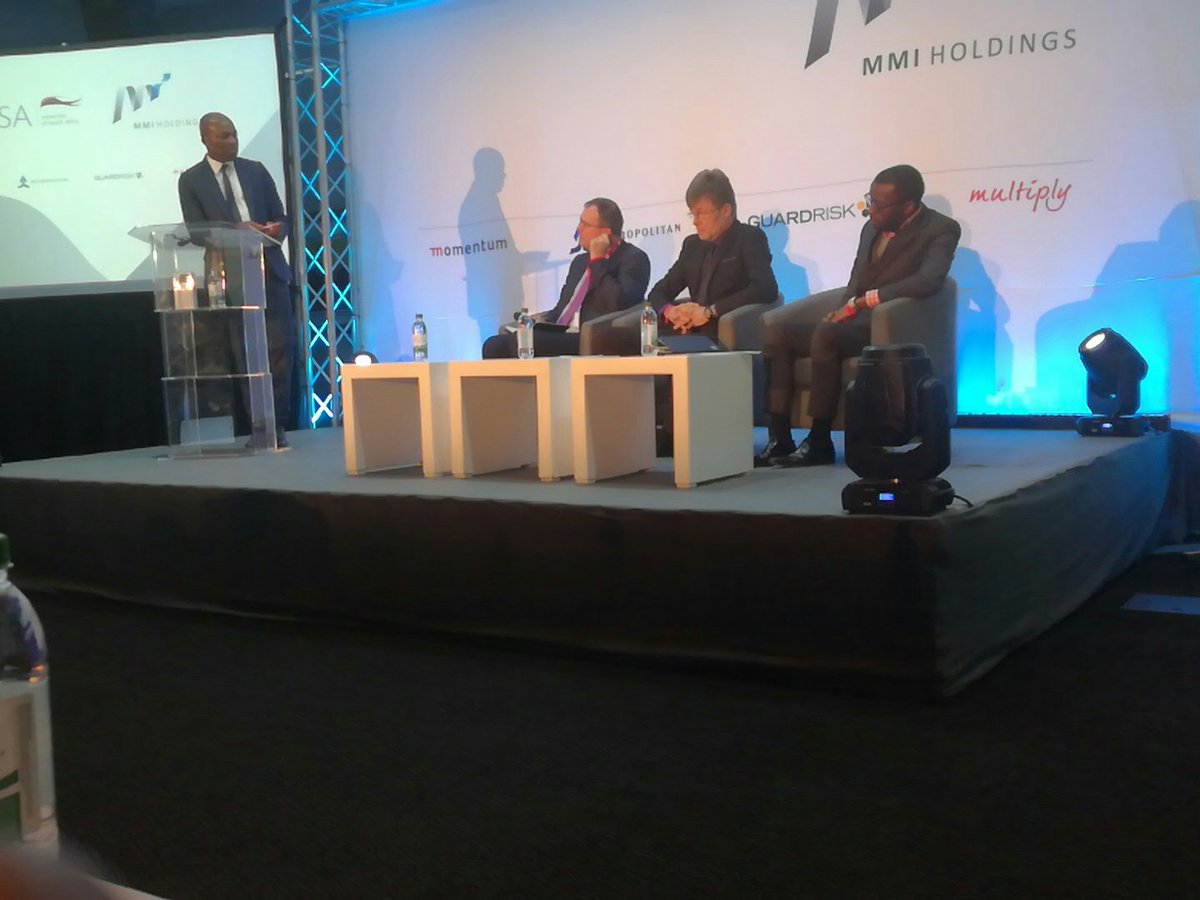 LeloMashatile's tweet photo. Panelists on employee wellness and benefits provided by employers. Let's change the South African narrative #MMIVision2030 @MMIHoldings https://t.co/FcPek3eZ2G