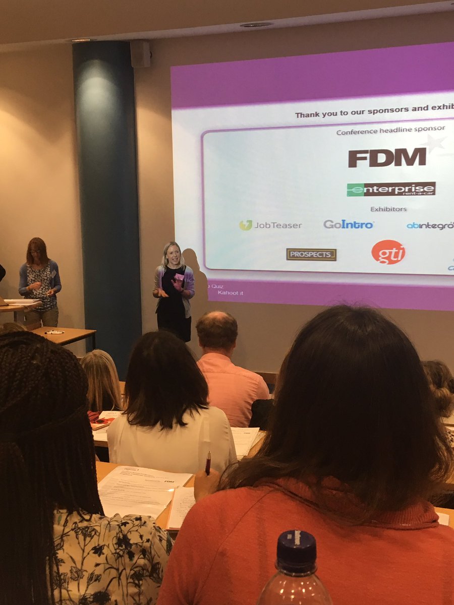 LisaAndrews1414's tweet photo. @HannahMSDewar in full swing at the #AGCASSC17 conference! @FDMGroup #fdmcareers https://t.co/0v2RaWUrmD