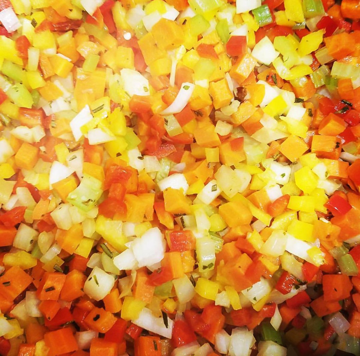 The colors of cooking. 👨‍🍳