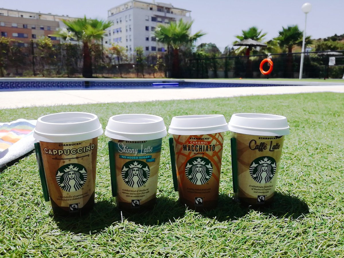 NuriaNieto3's tweet photo. ¡Bienvenido verano! ☀️ Comienza la temporada de piscina y playa 🏖️ ¡Pero no sin mi café frío! ¿Cuál tocará hoy? #ChilledClassics  @trnd_es https://t.co/oXSsircaUz