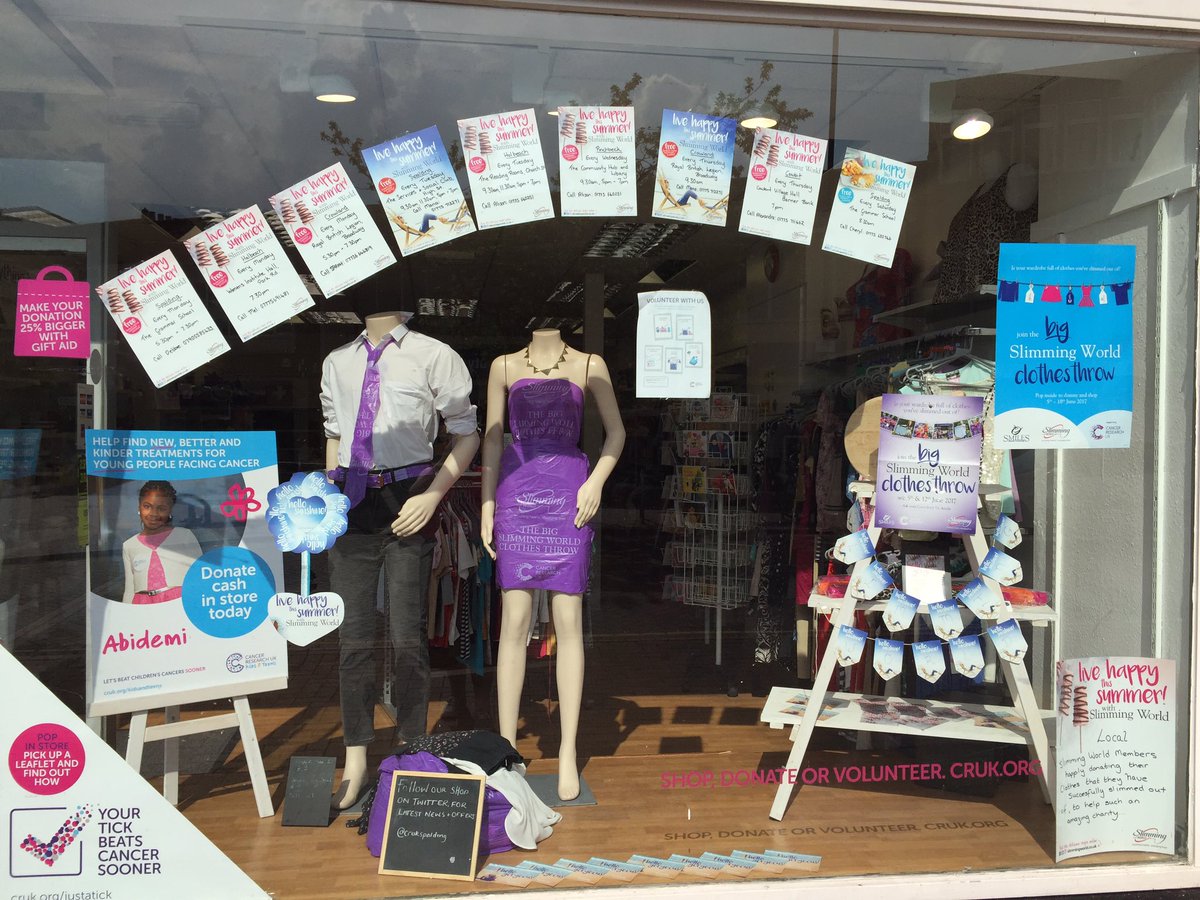 Over 300 bags have being donated so far. Come and grab a bargain thanks to local slimming world groups. #SWClothesThrow