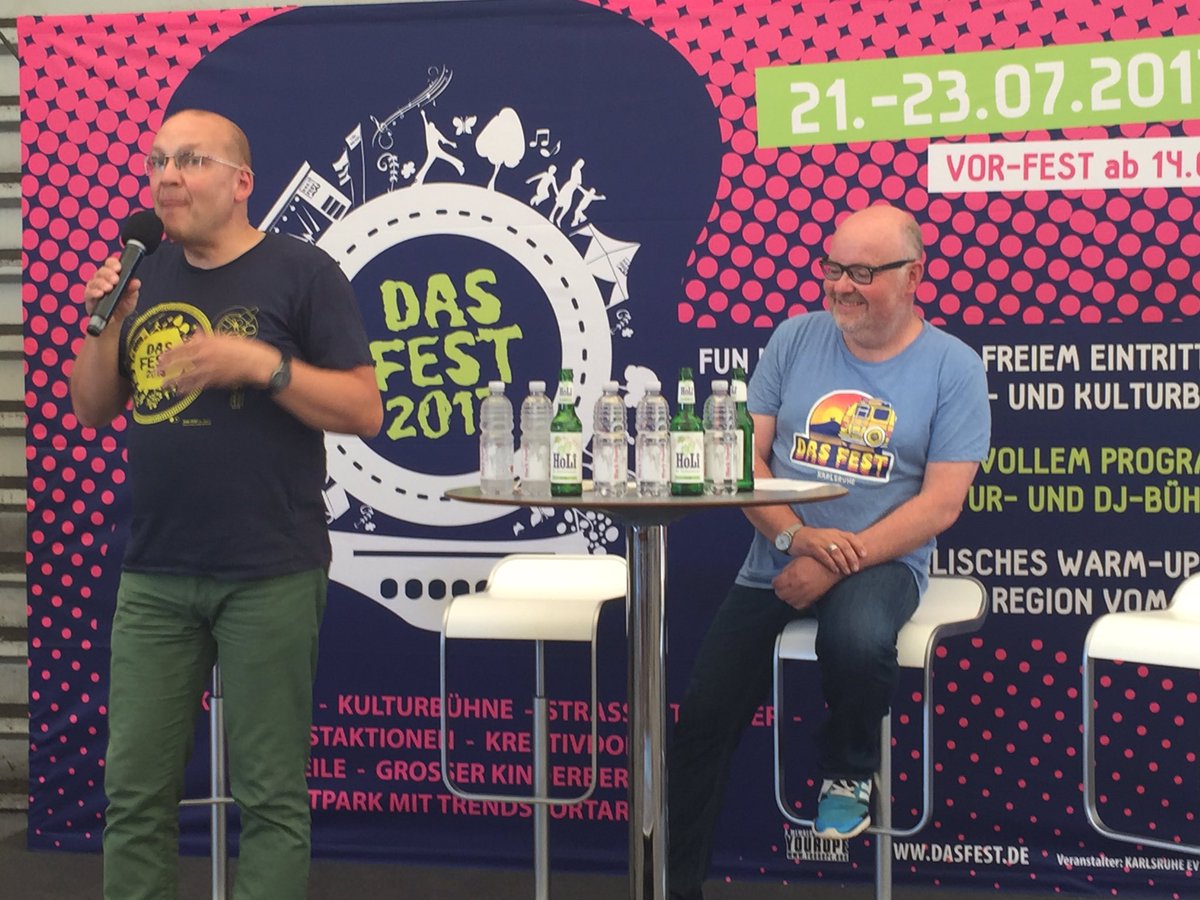 #dasfest2017 #Pressekonferenz #Karlsruhe: weitere Topacts: #Sido, Feine Sahne Fischfilet #Lotte
