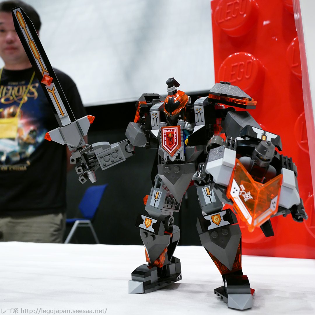 白騎士に続いて、黒騎士！ 『レゴ ネックスナイツ「70327 ハルバート王