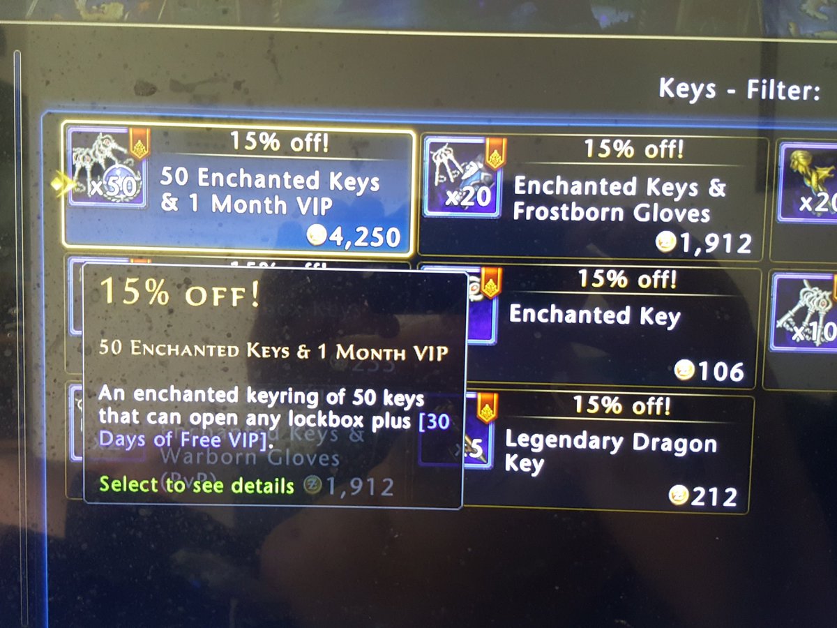 jhutting's tweet photo. @NeverwinterGame It says 15% instead of 50% with 2 hours 2 go and i didnt recieved my month vip it still is the same as before https://t.co/EOwfCBDQFb