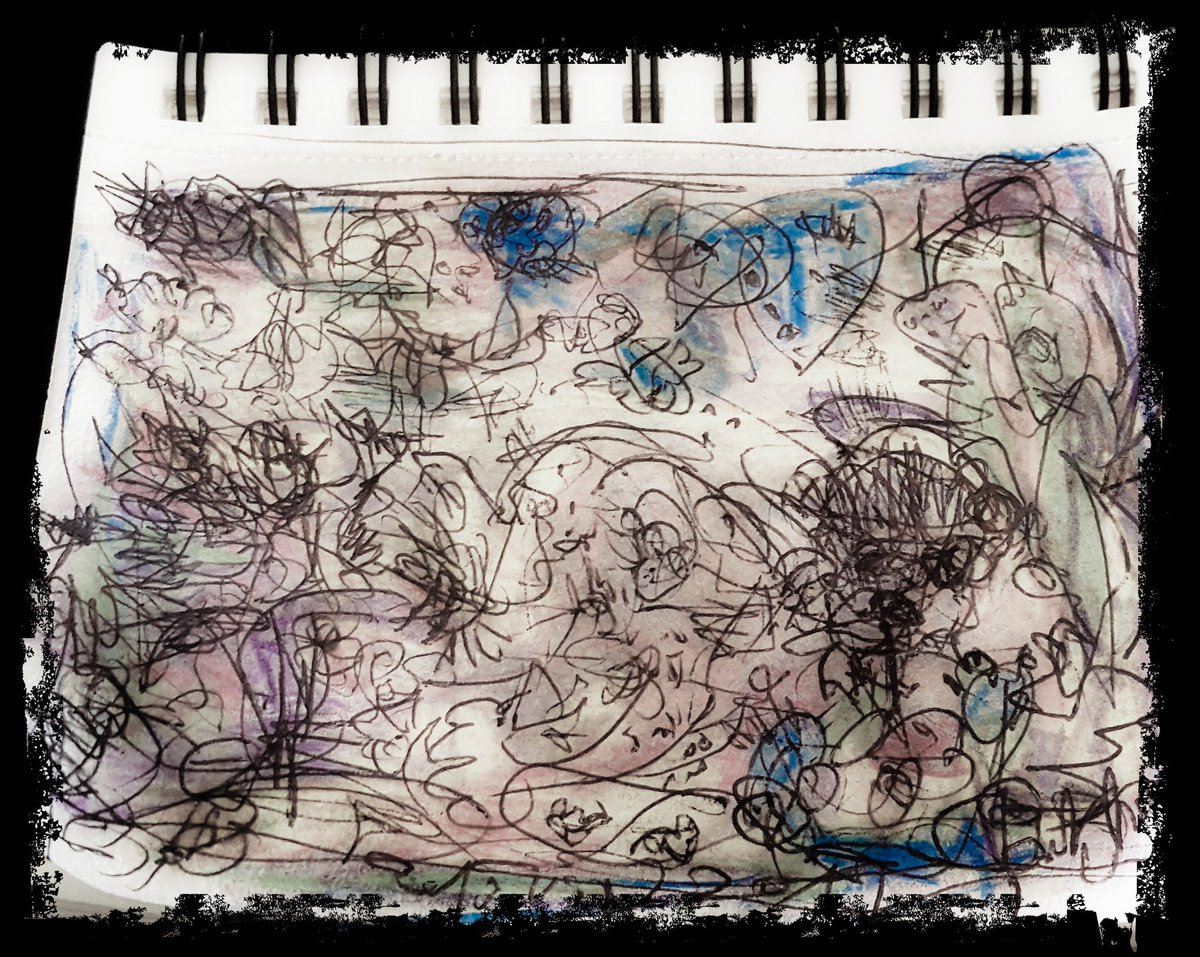 Cold doodle. ..#pch#mixedmedia #21juin 17