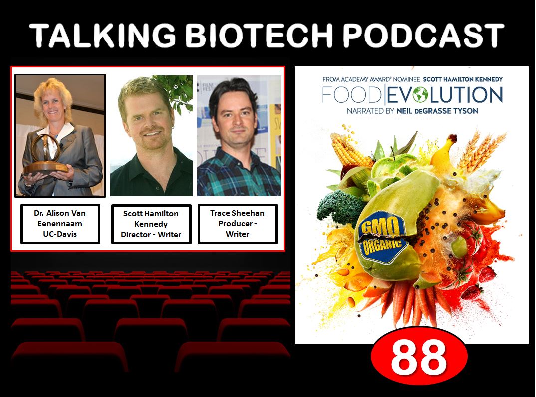 Hort. Sciences at UF (@ufhortsci) on Twitter photo A discussion with the Director & Producer of the documentary Food Evolution.
This week's podcast.
<a href="/foodevomovie/">Food Evolution</a>
talkingbiotechpodcast.com/088-food-evolu… A discussion with the Director & Producer of the documentary Food Evolution.
This week's podcast.
<a href="/foodevomovie/">Food Evolution</a>
talkingbiotechpodcast.com/088-food-evolu…