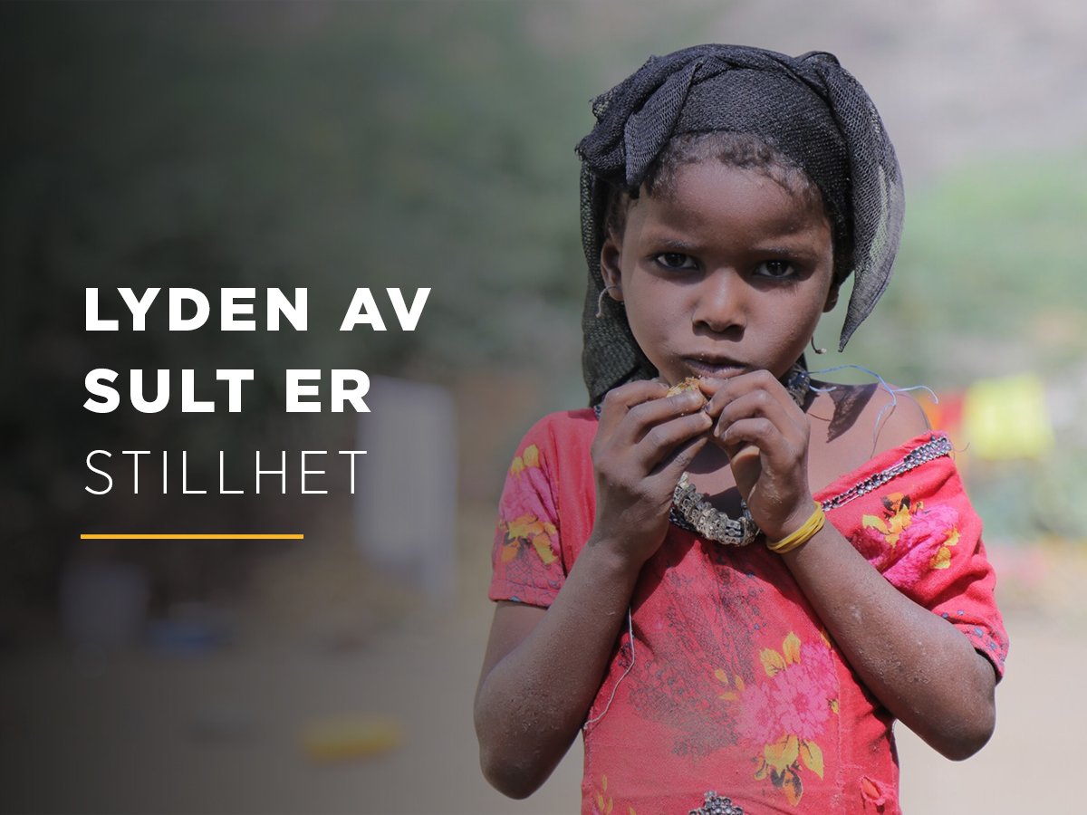CARENorge's tweet photo. Vi nærmer oss den verste sultkatastrofen på 70 år. Bli med og bryt stillheten rundt katastrofen! #stillsulten https://t.co/yMcM2DQLVj https://t.co/3YFWd3DbIu