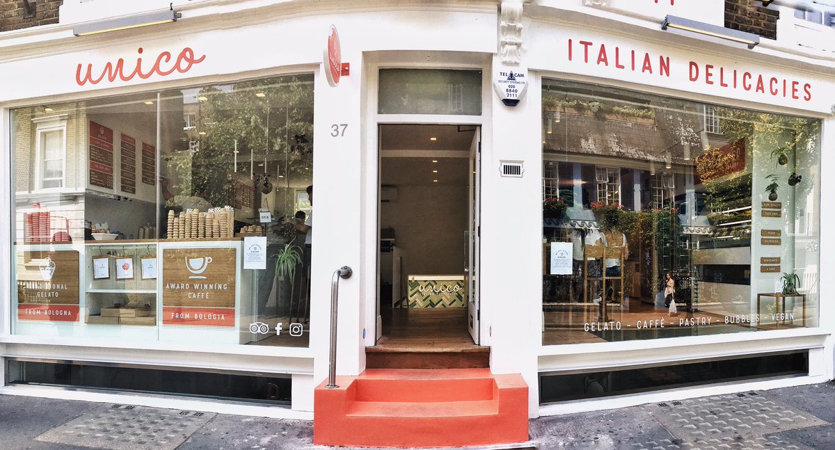 ...And we are open! Unico has officially landed in London's Notting Hill &amp; what better timing on a day like today ☀️come on in &amp; say hello!