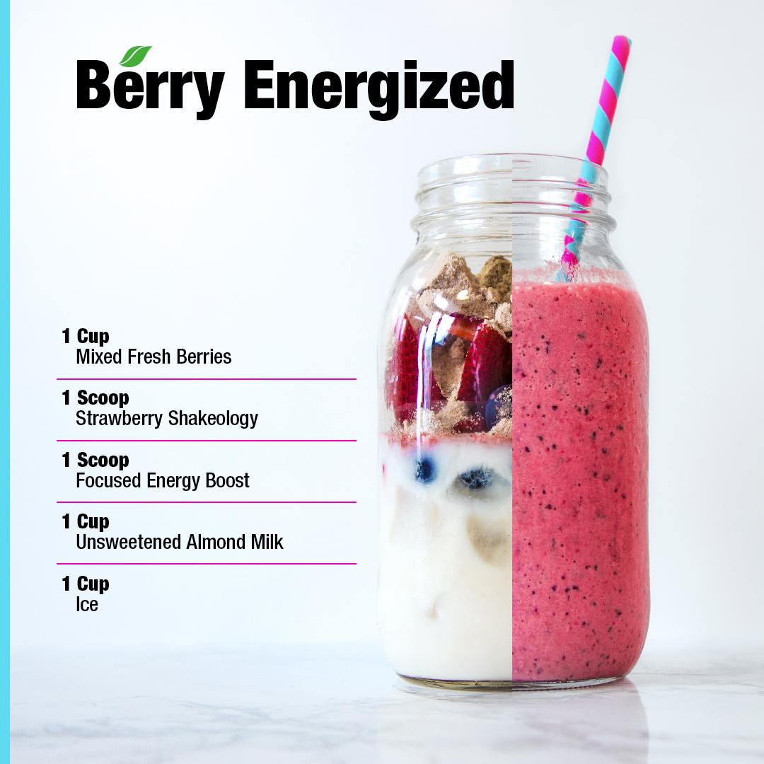 shakeology's tweet photo. Combine the antioxidant power of berries w/Focused Energy for a mind #BOOST-ing, rejuvenating dose of deliciousness. #shakeology https://t.co/SAhgnmzBjK