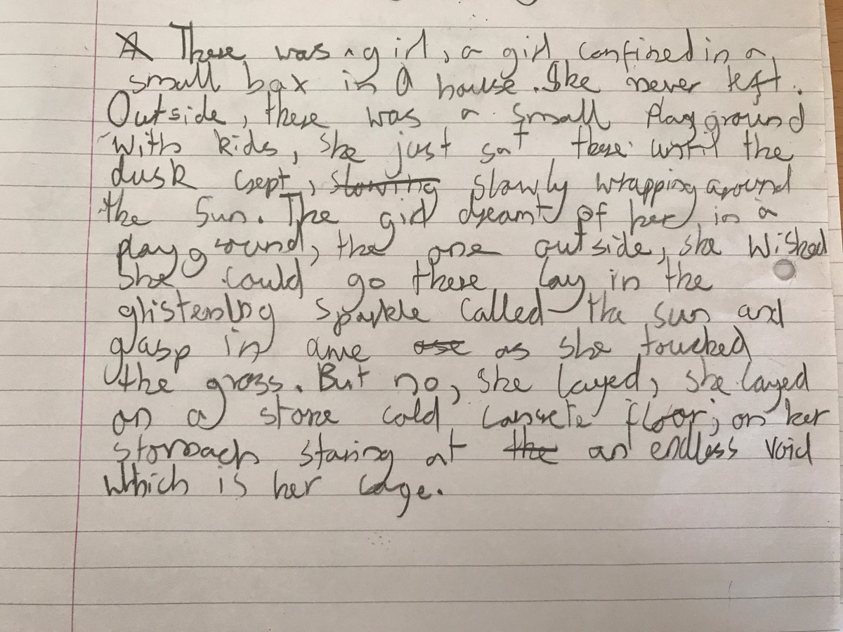FarLibrary's tweet photo. @EngMediaCentre 
#EMCLetThemLoose #NationalWritingDay #NameOfYourSchool https://t.co/WRUAn700Vu