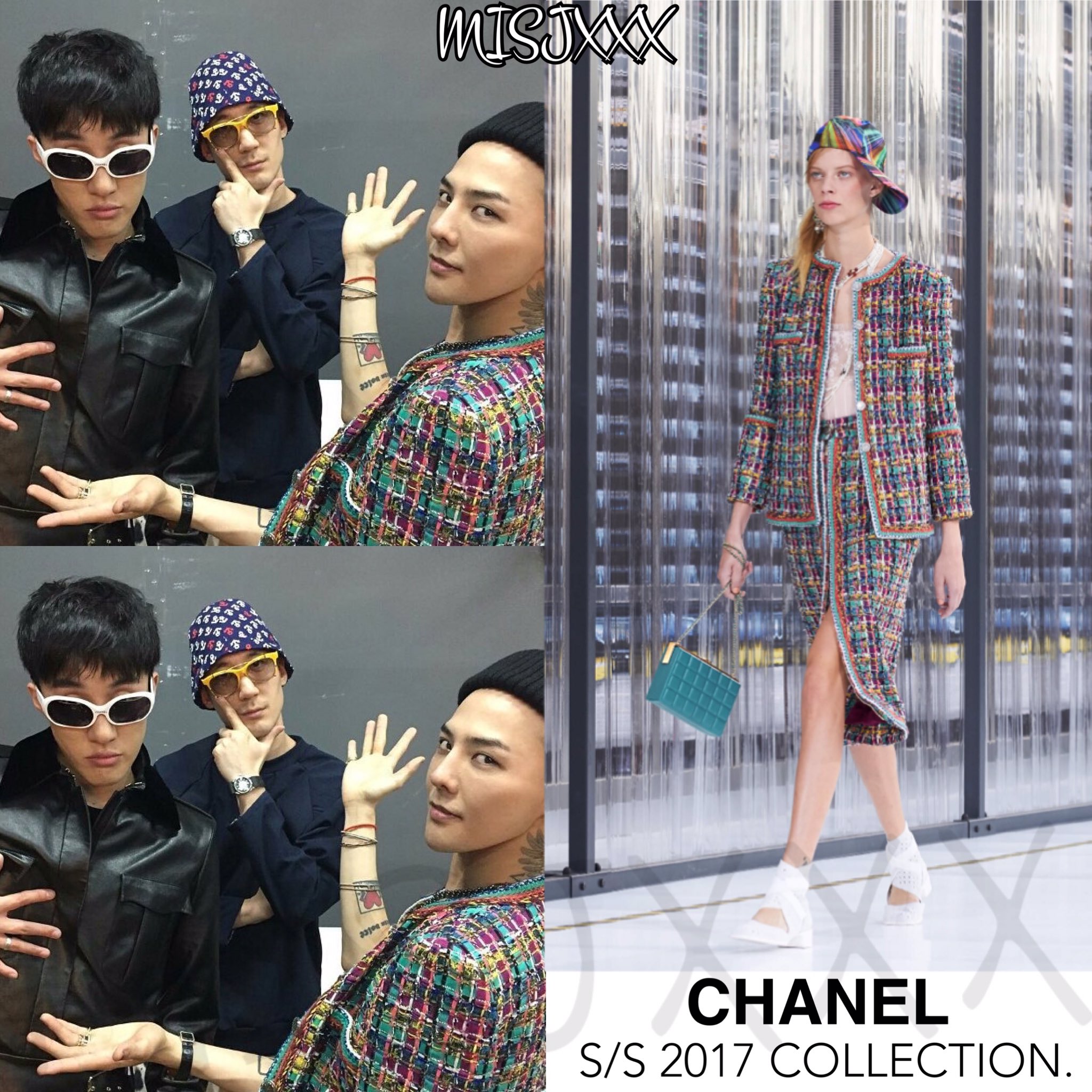 GD at Chanel Fall 2017 (media heavy)