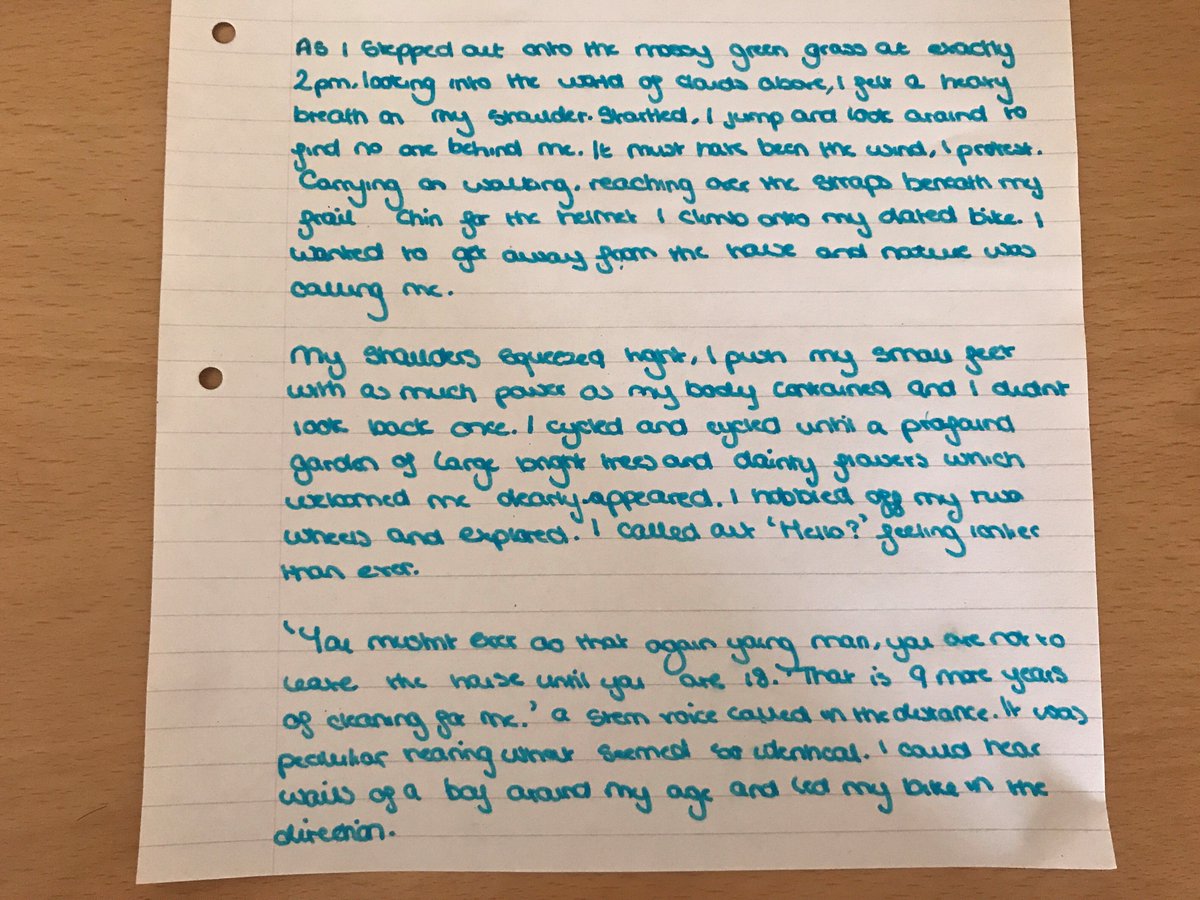 FarLibrary's tweet photo. @EngMediaCentre 
#EMCLetThemLoose #NationalWritingDay #NameOfYourSchool https://t.co/TY0N7CSpsU