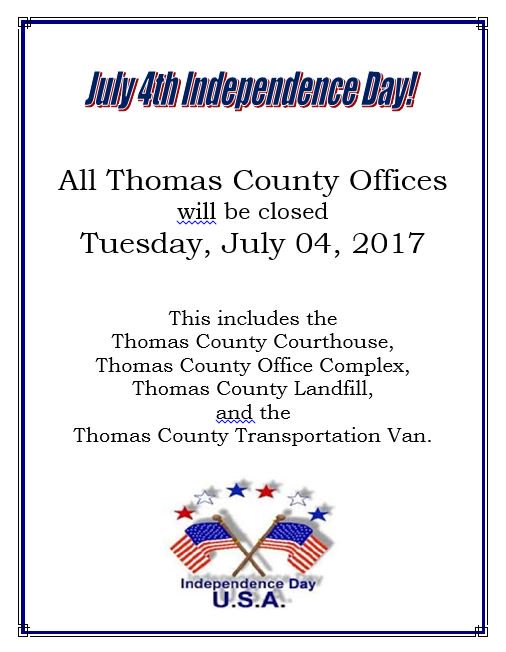 Thomas County tweet media