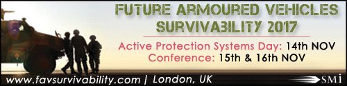 SAEMGDefence's tweet image. Join Lockheed Martin at #FAVSurvivability to hear about survivability technology. Visit favsurvivability.com/tw 
#ActiveProtection