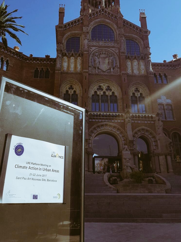 duurzaam010's tweet image. Aanpak #ZoHo gepresenteerd op internationaal event #LIFE_programme Barcelona over klimaatadaptatie in steden #UrbanAdapt