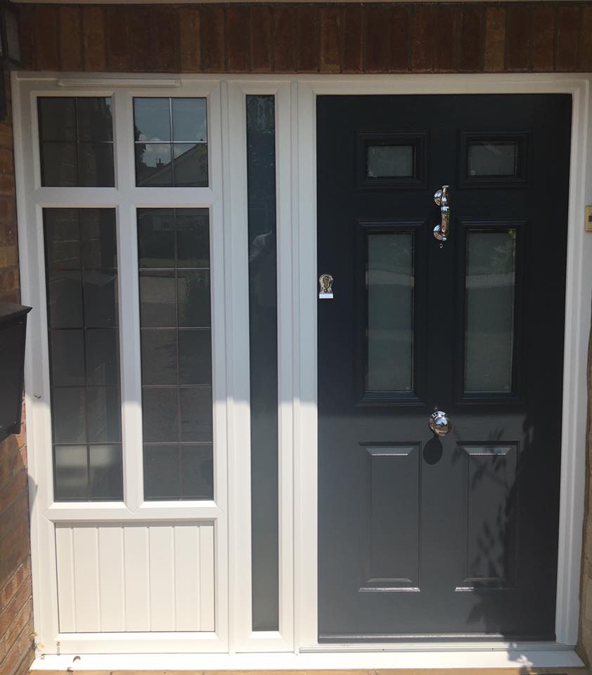 GAPhomeimprove's tweet photo. A rebuild of a timber porch front using a @SolidorLtd and UPVC framework to match the traditional style. A+ and @securedbydesign https://t.co/bqH0i1sz5j