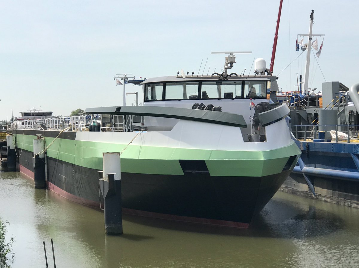 Ecotanker III: ombouw in volle gang! #ecotankers #maritime #visionaries #ams