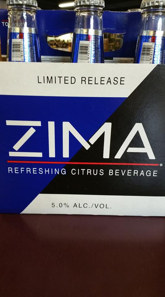 Missing 1993? For a limited time, ZIMA is back! $8.99 at Boulevard. Hurry in - we'll be sold out faster than a Saved by the Bell episode