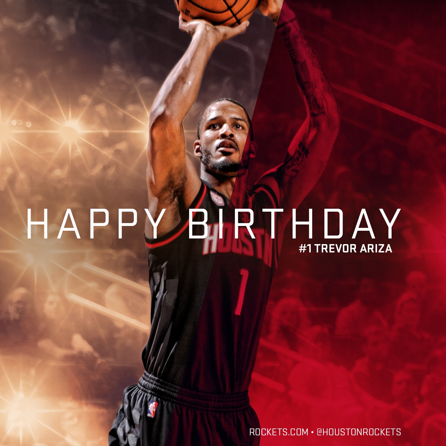 To join us in wishing a very Happy Birthday to Trevor Ariza!   