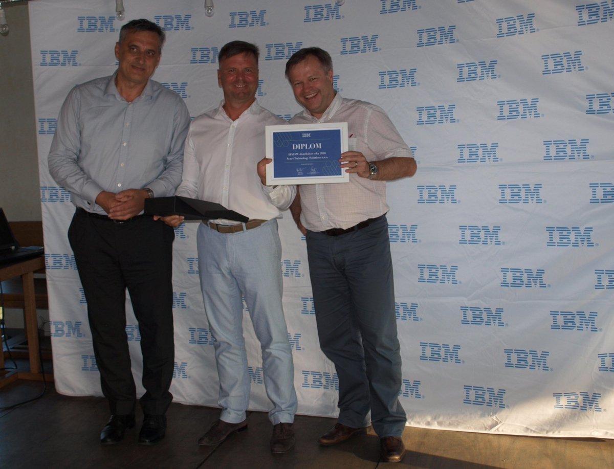 TechDataEurope's tweet image. We’ve received @IBM SW #Distributor of the Year 2016 award in Slovakia! bit.ly/2flS8po #AvnetTransforms