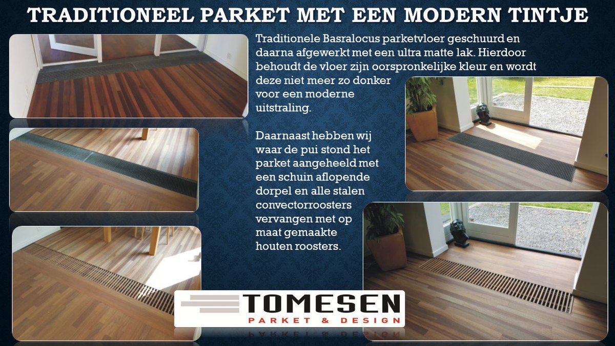 Basralocus vloer opgeknapt #duurzaam #renovatiewerk