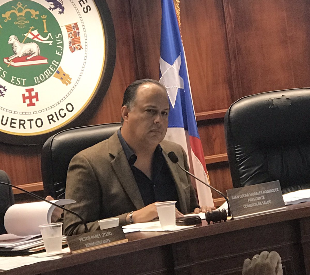 juanoscar51's tweet photo. Evaluando proyecto que enmienda el Código de Seguros de PR a los fines de establecer un panel especial para casos impericia médica #PC1083 https://t.co/1tnDQ7L8sn