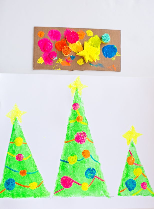 #Art #Christmas #Painted #Sponge #Tree #Christmas
Please RT: christmastreedecoratingidea.com/christmas-2/sp…