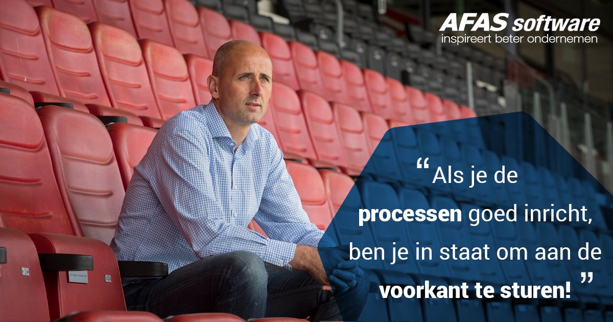 Het gaat <a href="/AZAlkmaar/">AZ</a> inmiddels sportief en financieel voor de wind. Mede dankzij de geautomatiseerde bedrijfsvoering: afas.nl/klantverhaal/az