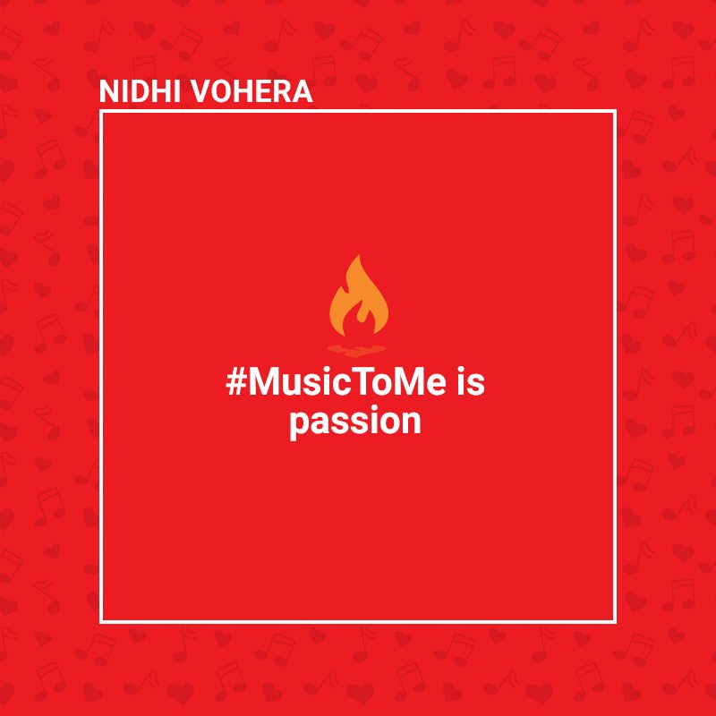 YouTubeIndia's tweet photo. @nidhi_vohera .@nidhi_vohera Keep the rhythm going! Thanks for sharing β€οΈοΈ #MusicToMe https://t.co/nvqkK6TwdE