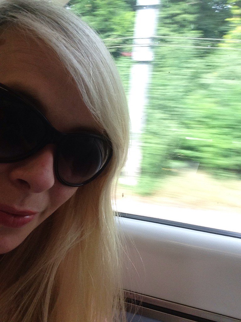 vixmogs's tweet photo. On the train to @DameKellysTrust conference - looking forward to seeing everyone and learning lots #morethanmedals https://t.co/xQtyKzOepJ