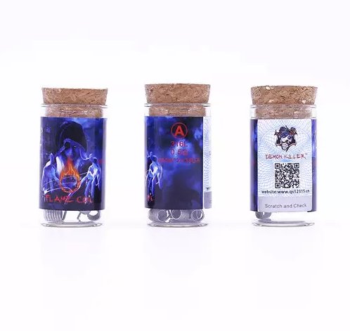 Jason_Y149's tweet photo. Demon Killer 316L Flame Coil in Stock Now! #vape #vaping #heatingwire #premadecoil #vapecloud #vapelife #vapetricks >https://t.co/tCkCAwo2rI https://t.co/avmxFLbWq0