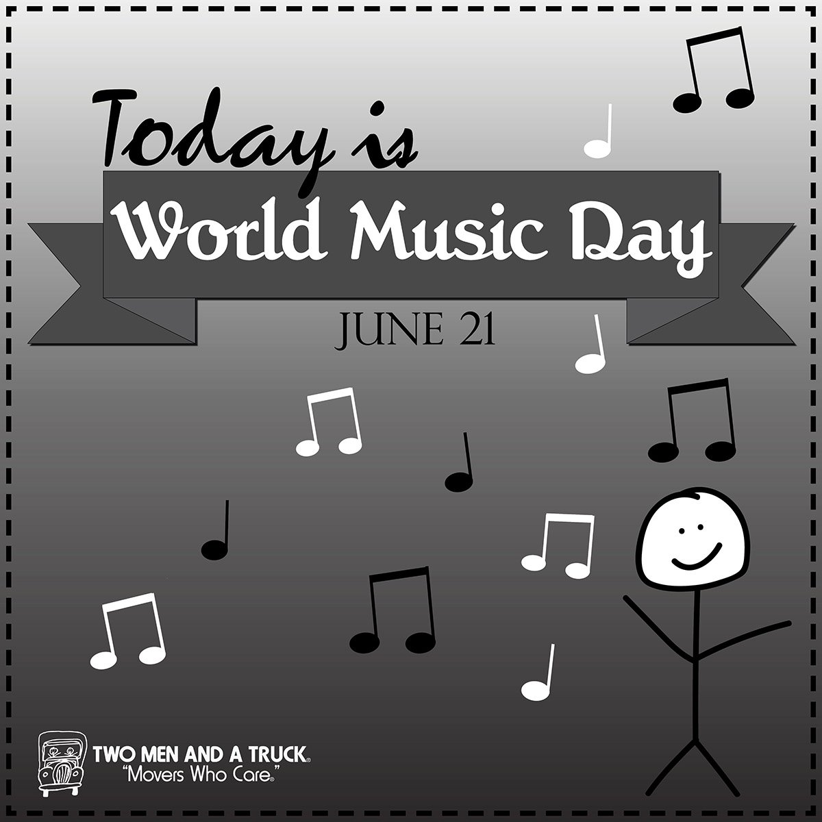TwoMenBoise's tweet photo. World Music Day, who knew?What's your all time favorite song? https://t.co/gTHC1tC0Kj