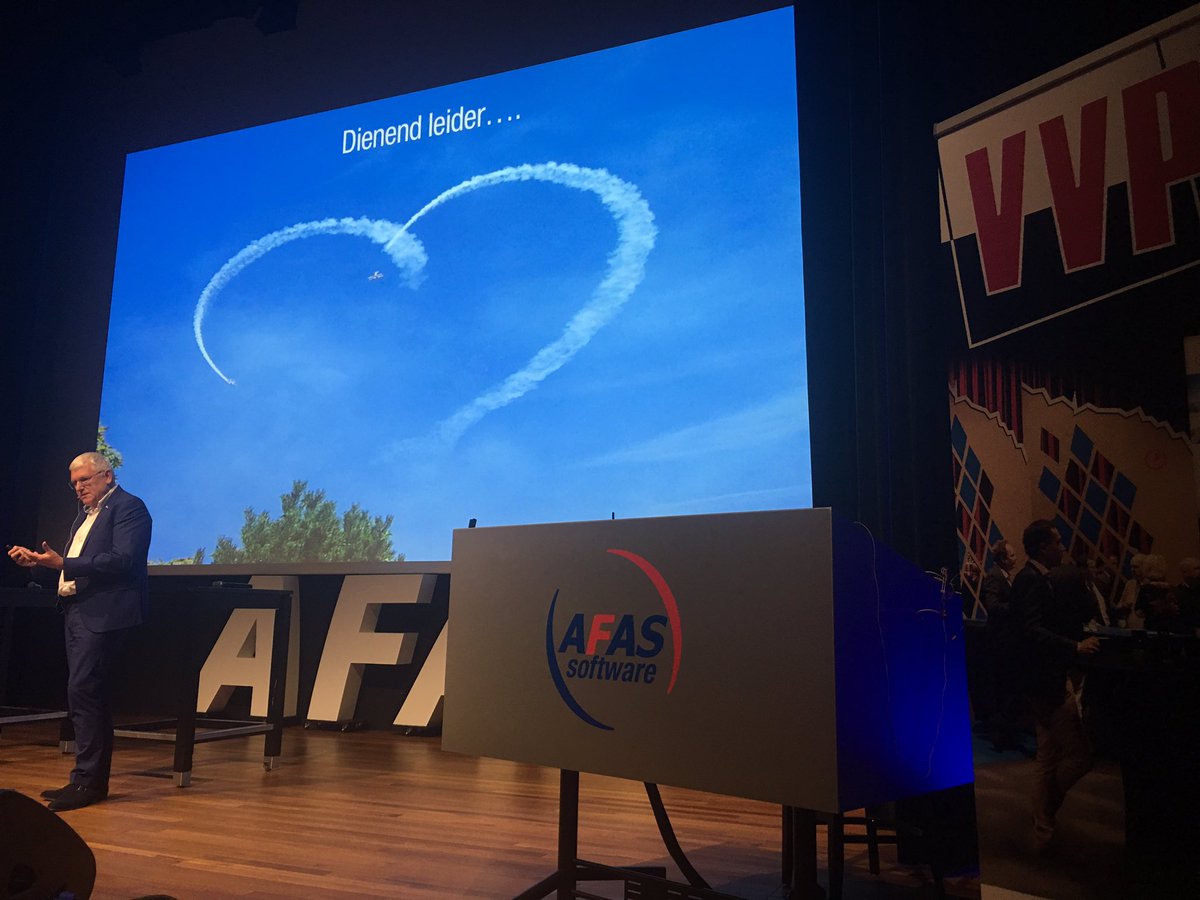 Dienend leider <a href="/pietmars/">Piet Mars</a> sluit de dag van het #TOPADVIES #VVP met zijn passie : ondernemen met mensen !